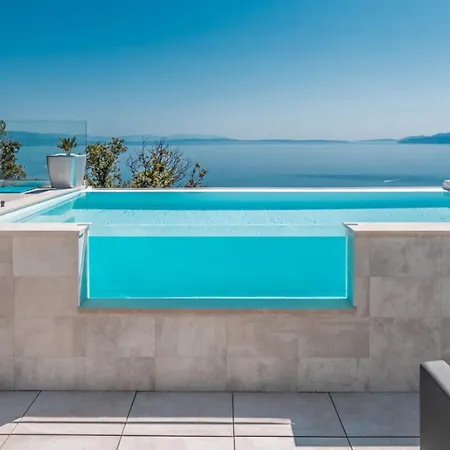 Villa The Boat For 6 2 Near With Sea View & Infinity Pool At Balcony *